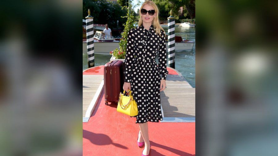 Lady Kitty Spencer beweist einmal mehr ihr modisches Händchen. (eee/spot)