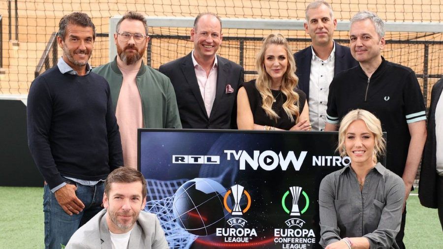 Zum Europapokal-Team der Mediengruppe RTL gehört unter anderem Karl-Heinz Riedle (l.) (wue/spot)