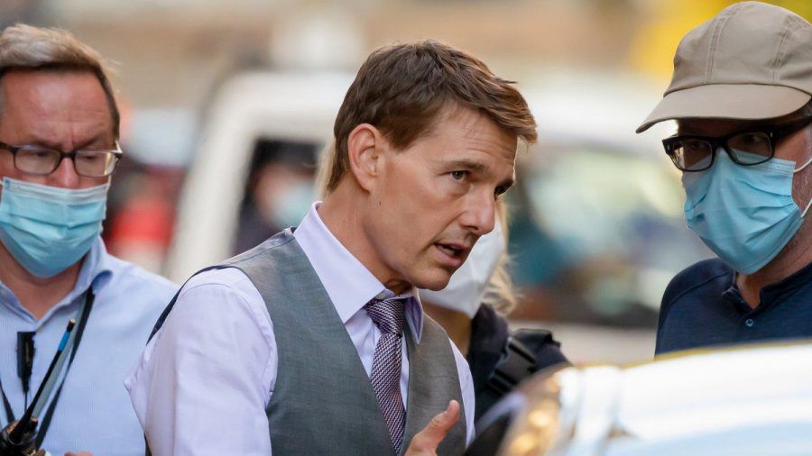 Tom Cruise am Set von "Mission: Impossible 7" im vergangenen Jahr in Rom. (wue/spot)