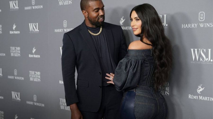 Kayne West and Kim Kardashian arrive on the red carpet at the WSJ Mag 2019 Innovator Awards at The Museum of Mode