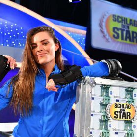 Videos "Schlag den Star": Thomalla schlägt Burdecki - Zwischenfall mit Flitzer