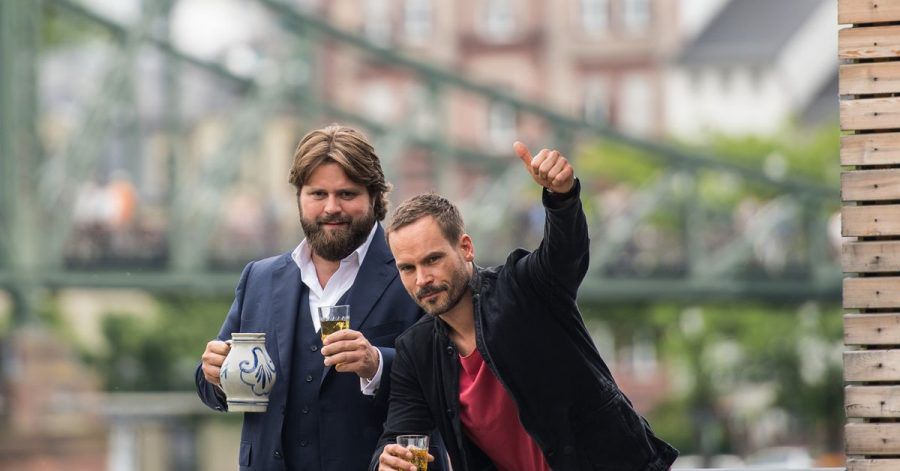 Wieder fürs ZDF im Einsatz: Wanja Mues (r) als Leo Oswald und Antoine Monot als Benni Hornberg.