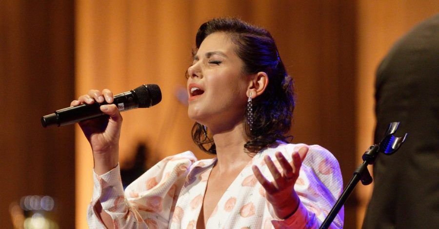 Die Sängerin Katie Melua im August bei der Verleihung der Europäischen Kulturpreise in Bonn.