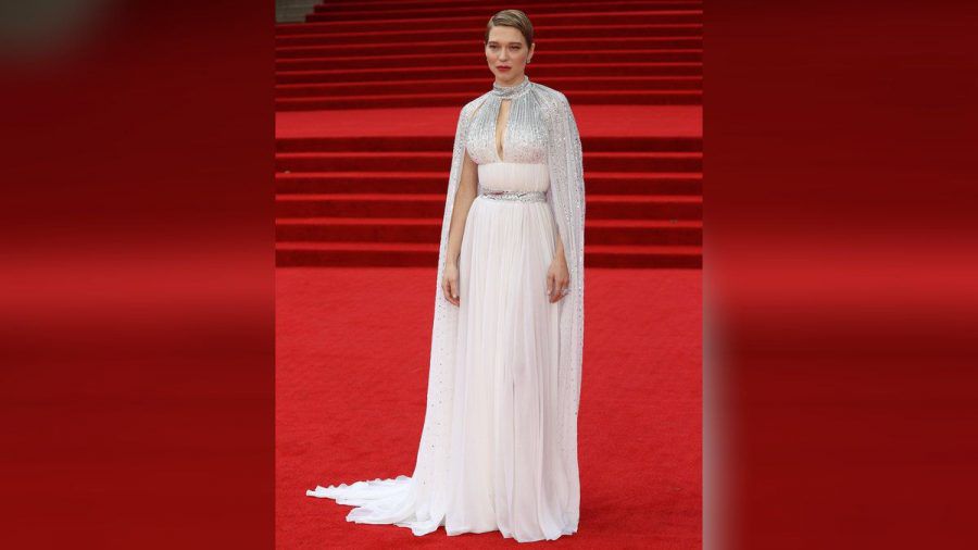 Léa Seydoux auf dem roten Teppich vor der Royal Albert Hall. (wag/spot)