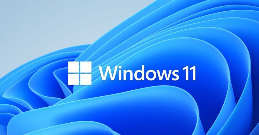 Bauschig blau: Das Windows-11-Logo vor neuem Hintergrund.
