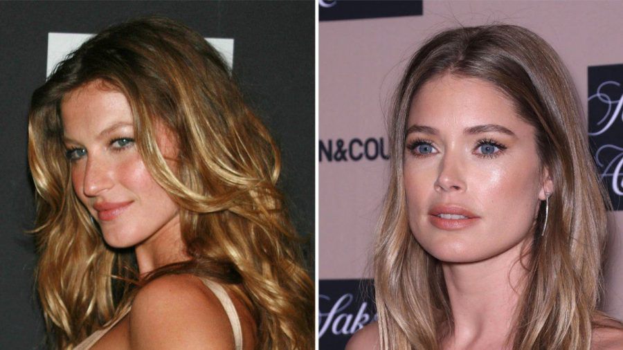 Gisele Bündchen (l.) verteidigt ihre Model-Kollegin Doutzen Kroes. (stk/spot)