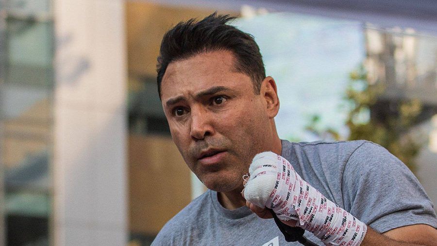 Oscar De La Hoya während der Vorbereitungen auf sein nun abgesagtes Comeback. (wue/spot)