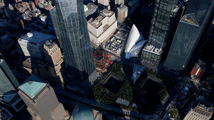 Ground Zero heute: Das Gelände, das bei den Terroranschlägen am 11. September 2001 zerstört wurde. (kms/spot)