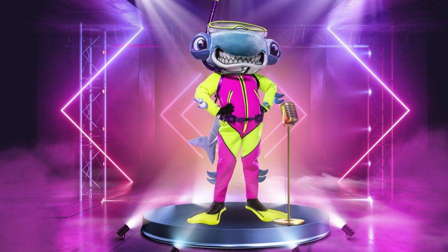 Die neue "The Masked Singer"-Maske, der Hammerhai. (ncz/spot)