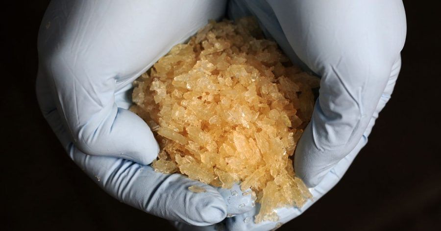 Crystal Meth wird ein hohes Abhängigkeitspotenzial zugeschrieben.