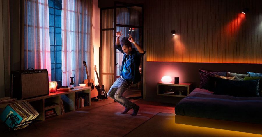 Zum Themendienst-Bericht vom 1. September 2021: Philips Hue macht Musik nun auch sichtbar.