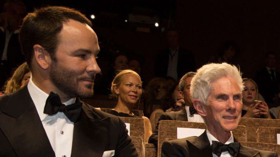 Tom Ford (l.) mit seinem Ehemann Richard Buckley bei einer Filmpremiere. (hub/spot)