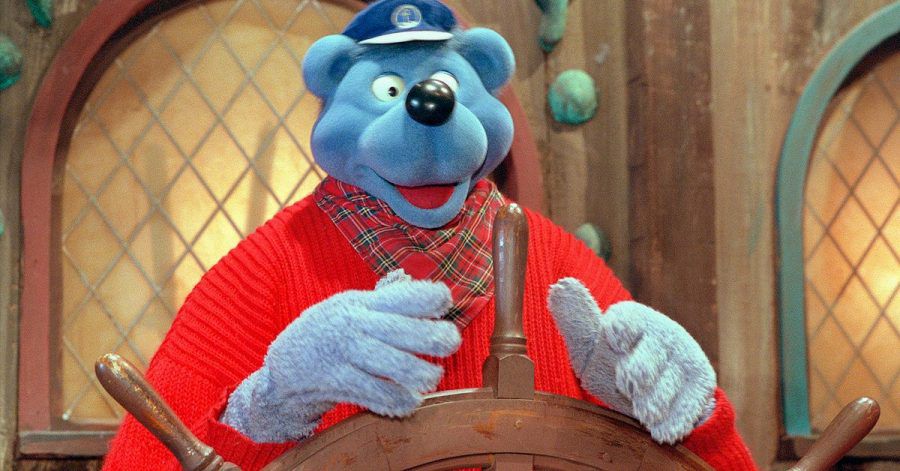 Käpt'n Blaubär in einer Szene aus «30 Jahre Käpt’n Blaubär - Eine Reise durch sein Seemannsgarn».