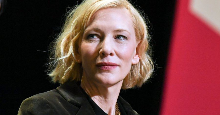 Schauspieler Cate Blanchett nimmt an einem Gespräch der Berlinale Sektion Talents im HAU 1 teil. )
