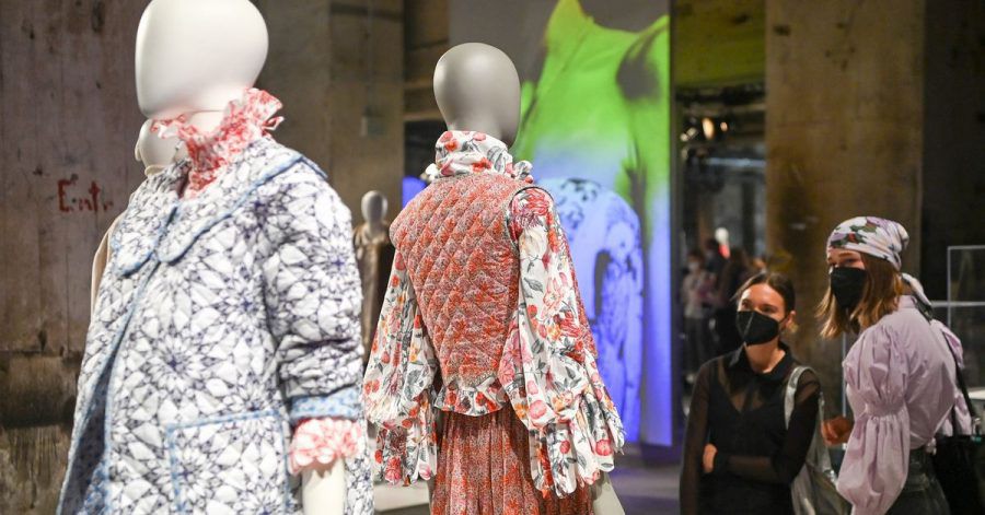 Die Gruppenausstellung «Der Berliner Salon» mit Kollektionen deutscher Designer bei der Mercedes-Benz Fashion Week.