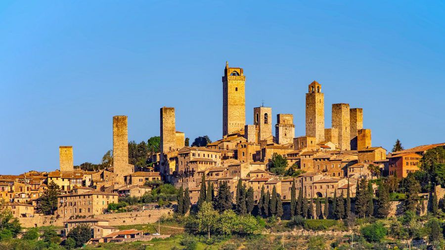 San Gimignano in der Toskana gehört seit 1990 zum Weltkulturerbes der UNESCO. (kms/spot)