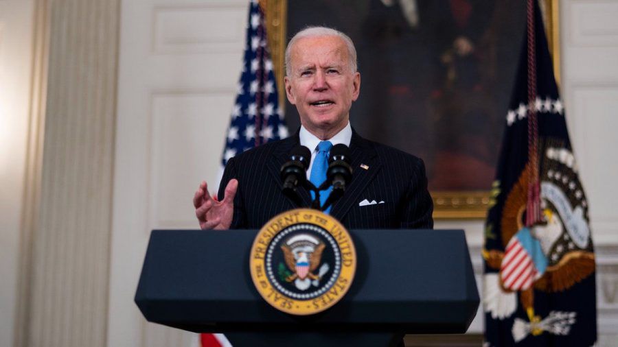 Joe Biden hat seine "Booster-Impfung" erhalten. (wag/spot)