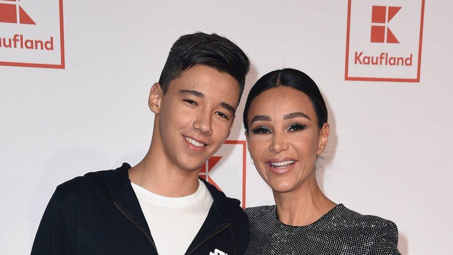 Verona Pooth und ihr Sohn San Diego bei einem Event 2019 (tae/spot)