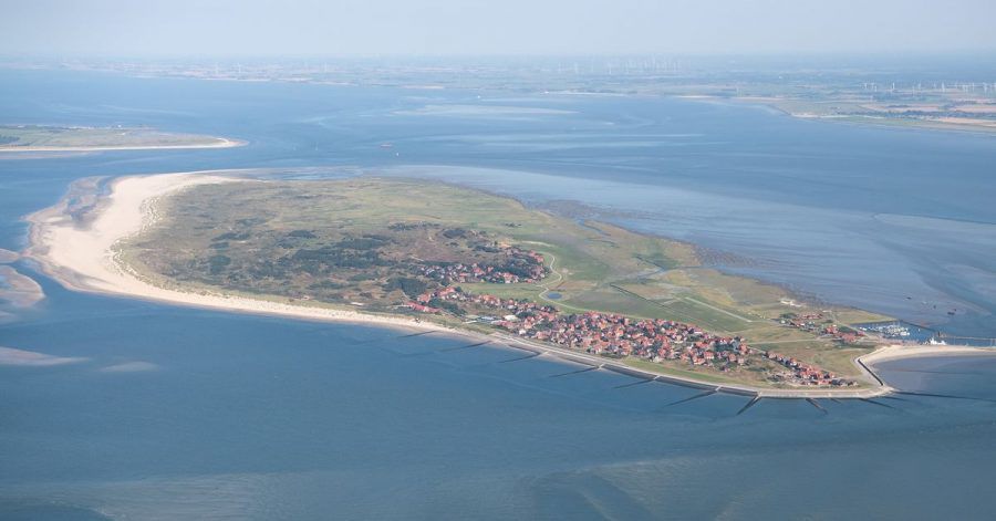 Die ostfriesische Insel Baltrum.