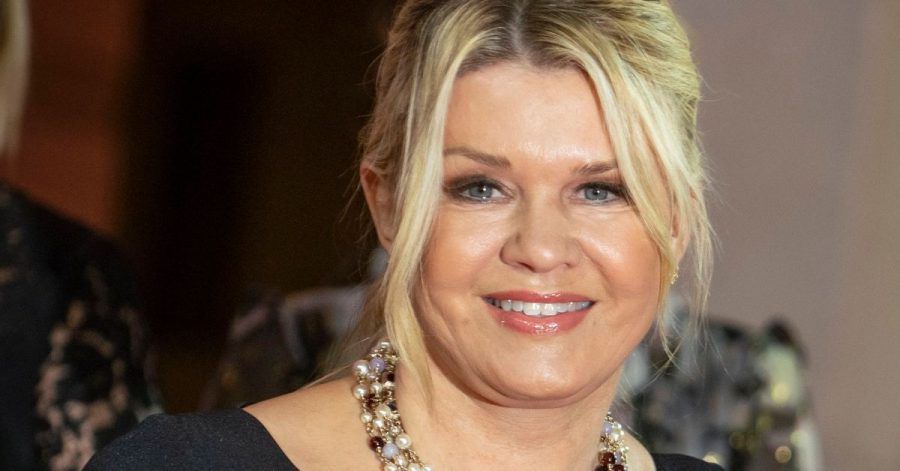 Corinna Schumacher vor Beginn des Deutschen Sportpresseballs in der Alten Oper in Frankfurt.