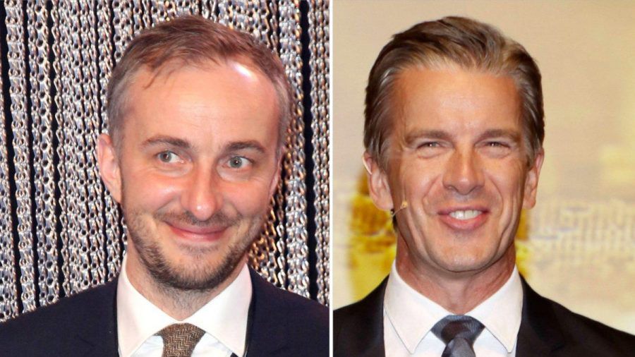 Jan Böhmermann (li.) und Markus Lanz lieferten sich einen verbalen Schlagabtausch. (stk/spot)