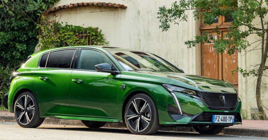 Neue Generation: Die Schrägheckmodelle vom 308 bringt Peugeot noch 2021 in den Handel.