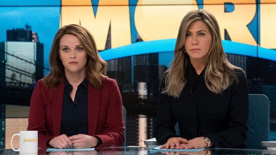 Bradley (Reese Witherspoon) und Alex (Jennifer Aniston) in "The Morning Show". (ili/spot)