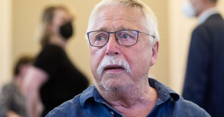 Liedermacher Wolf Biermann nimmt am Festakt zur Übergabe des Archivs des Liedermachers und Dichters Wolf Biermann an die Staatsbibliothek zu Berlin teil.
