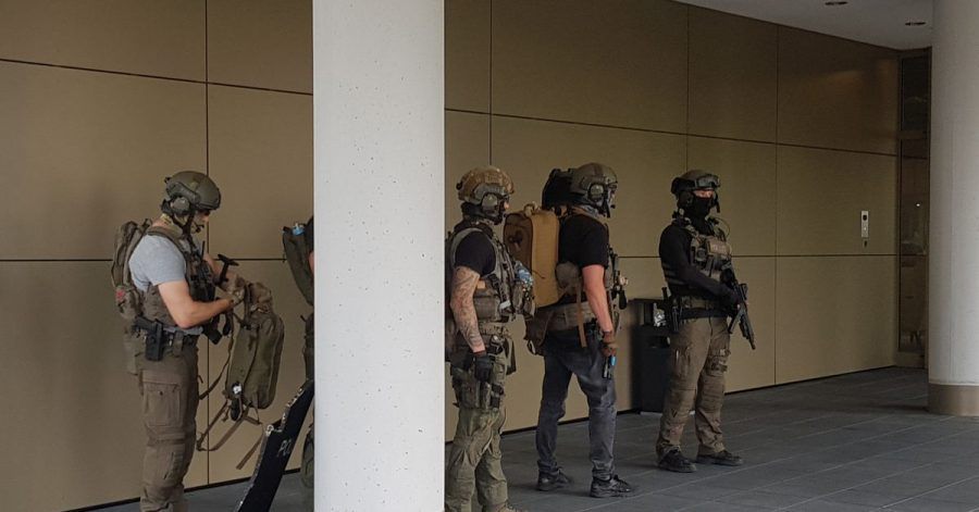 Großeinsatz in Düsseldorf.