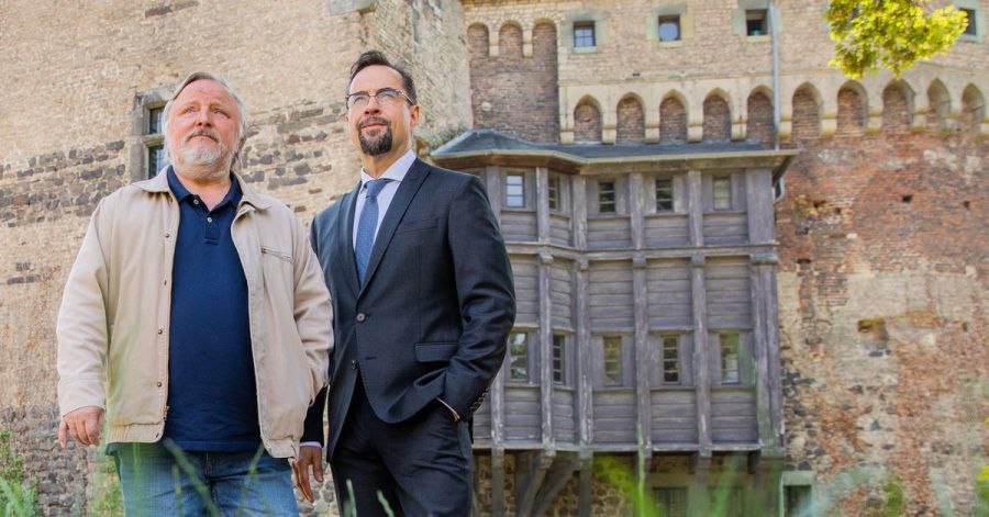 Müssen wieder ran: Jan Josef Liefers (r) als Karl-Friedrich Boerne und Axel Prahl als Frank Thiel.