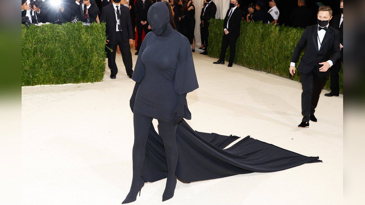 Gestört, aber geil: Kim Kardashian auf der Met-Gala