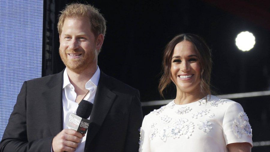 Prinz Harry und Herzogin Meghan beim Global Citizen Live in New York. (aha/spot)