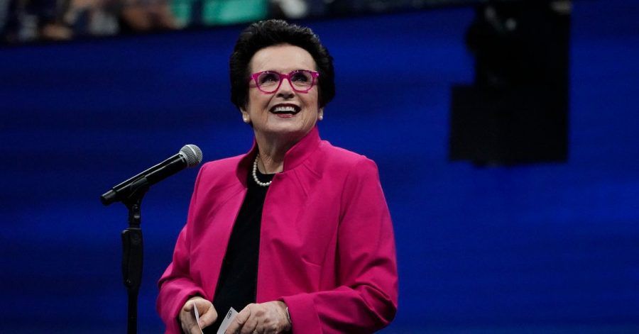 Der frühere Tennisstar Billie Jean King war bei der Grundsteinlegung eines LGBTQ+-Museums in New York dabei.