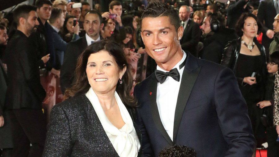 Dolores Aveiro und Cristiano Ronaldo auf dem roten Teppich (mia/spot)