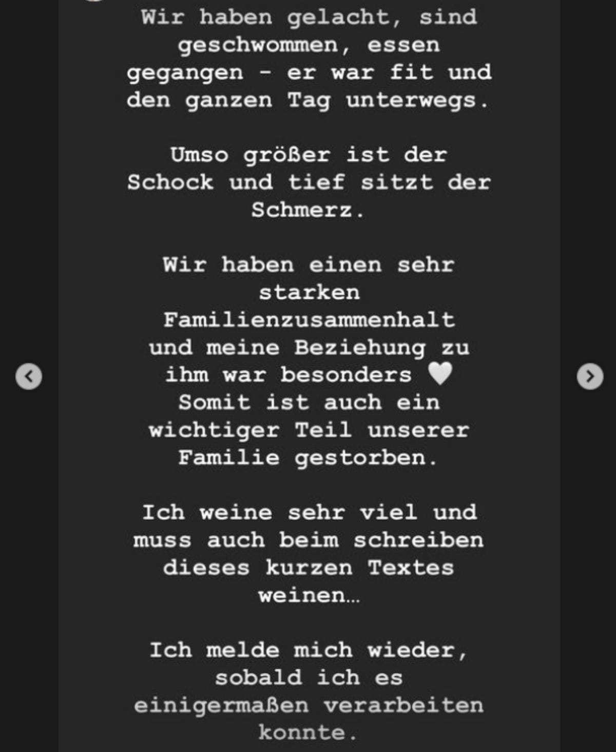 Sophia Thiel: Schlimmer Todesfall in der Familie