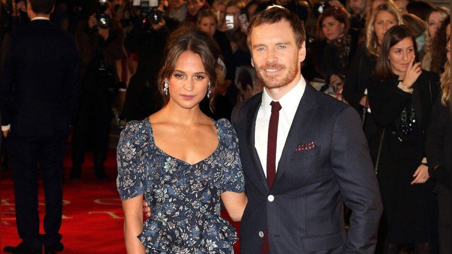 Alicia Vikander und Michael Fassbender bei der Premiere ihres Films "The Light Between Oceans" 2016. (wag/spot)