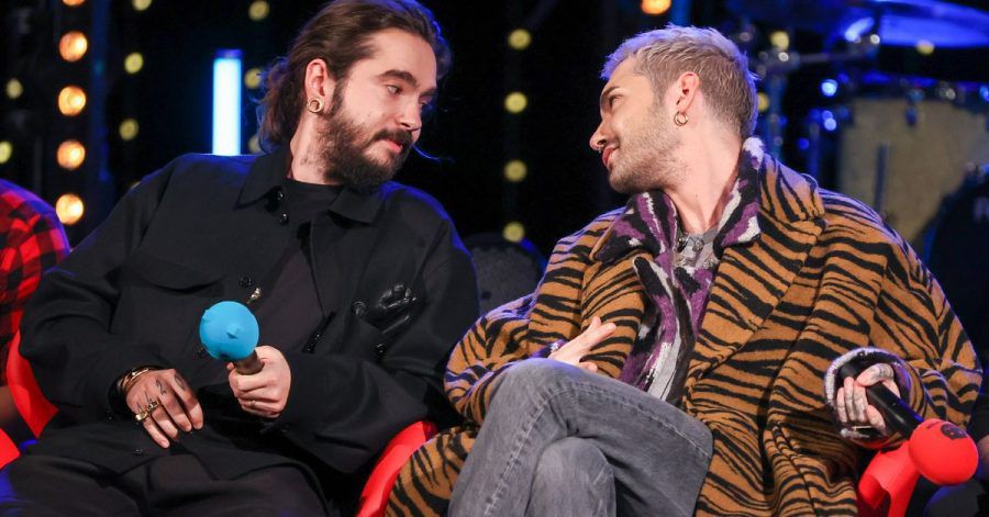 Tom (l) und Bill Kaulitz bei der Radioshow „Friends of 2020“ des Senders MDR Sputnik.