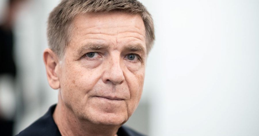 Andreas Gursky in der Ausstellung. Er hat auch an der Konzeption mitgewirkt.