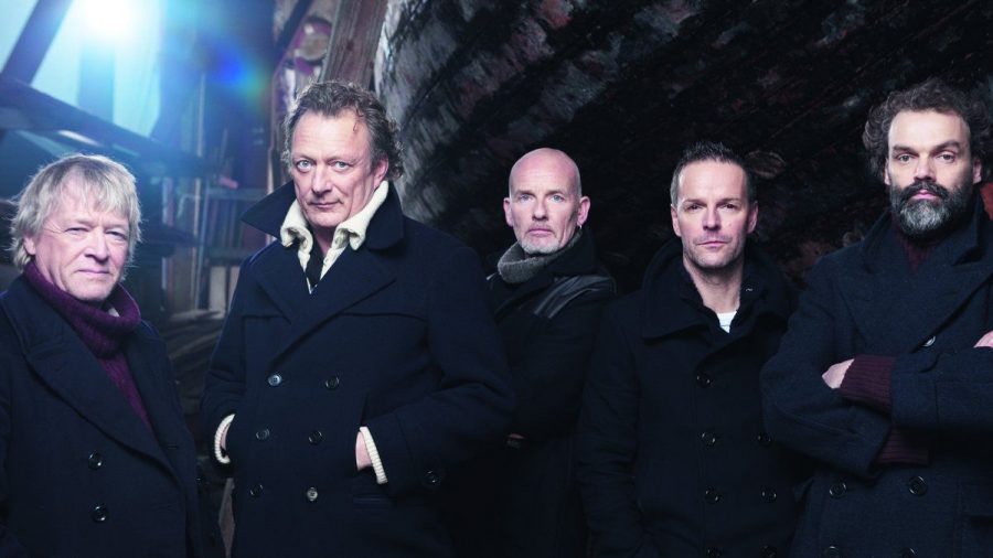 Peter David Sage, Andreas Fahnert, Björn Both, Axel Stosberg und Hans-Timm Hinrichsen (v.l.) machen bereits seit zehn Jahren gemeinsam Musik. (tae/spot)