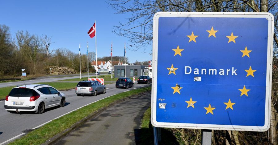 Ein Radfahrer hat sich mächtig verfahren und ist in Dänemark anstelle von Italien angekommen.