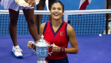 Emma Raducanu 2021 bei den US Open