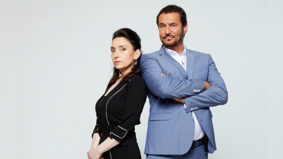 Eingespieltes Team: Silvan-Pierre Leirich mit Kollegin Tatjana Clasing in ihren Rollen als Simone und Richard Steinkamp. (jom/spot)