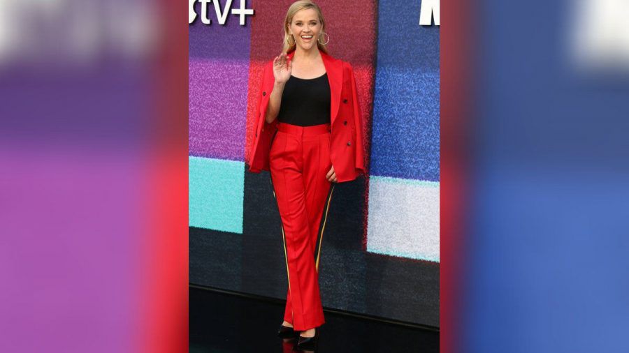 Reese Witherspoon strahlte in Rot. (jom/spot)