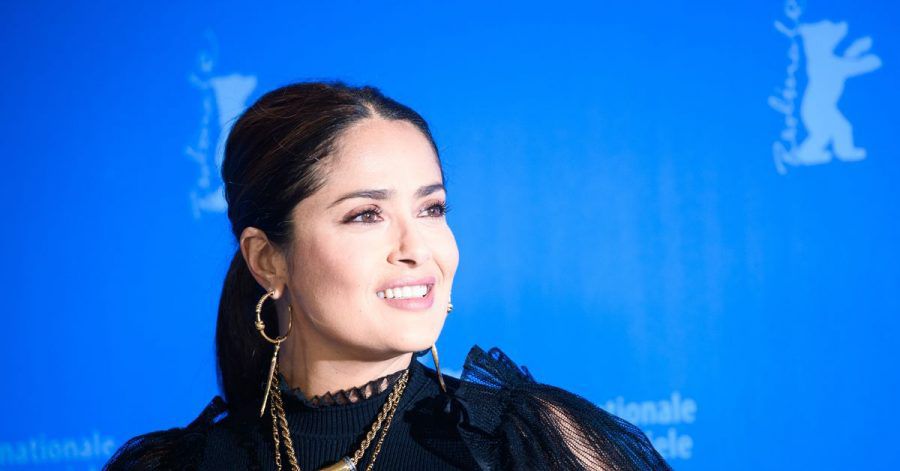 Schauspielerin Salma Hayek auf der Berlinale 2020.