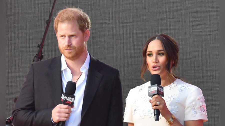 Sind Prinz Harry und Herzogin Meghan scheinheilig? (stk/spot)