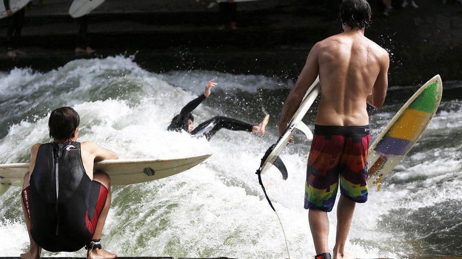 Flusssurfen wird immer beliebter