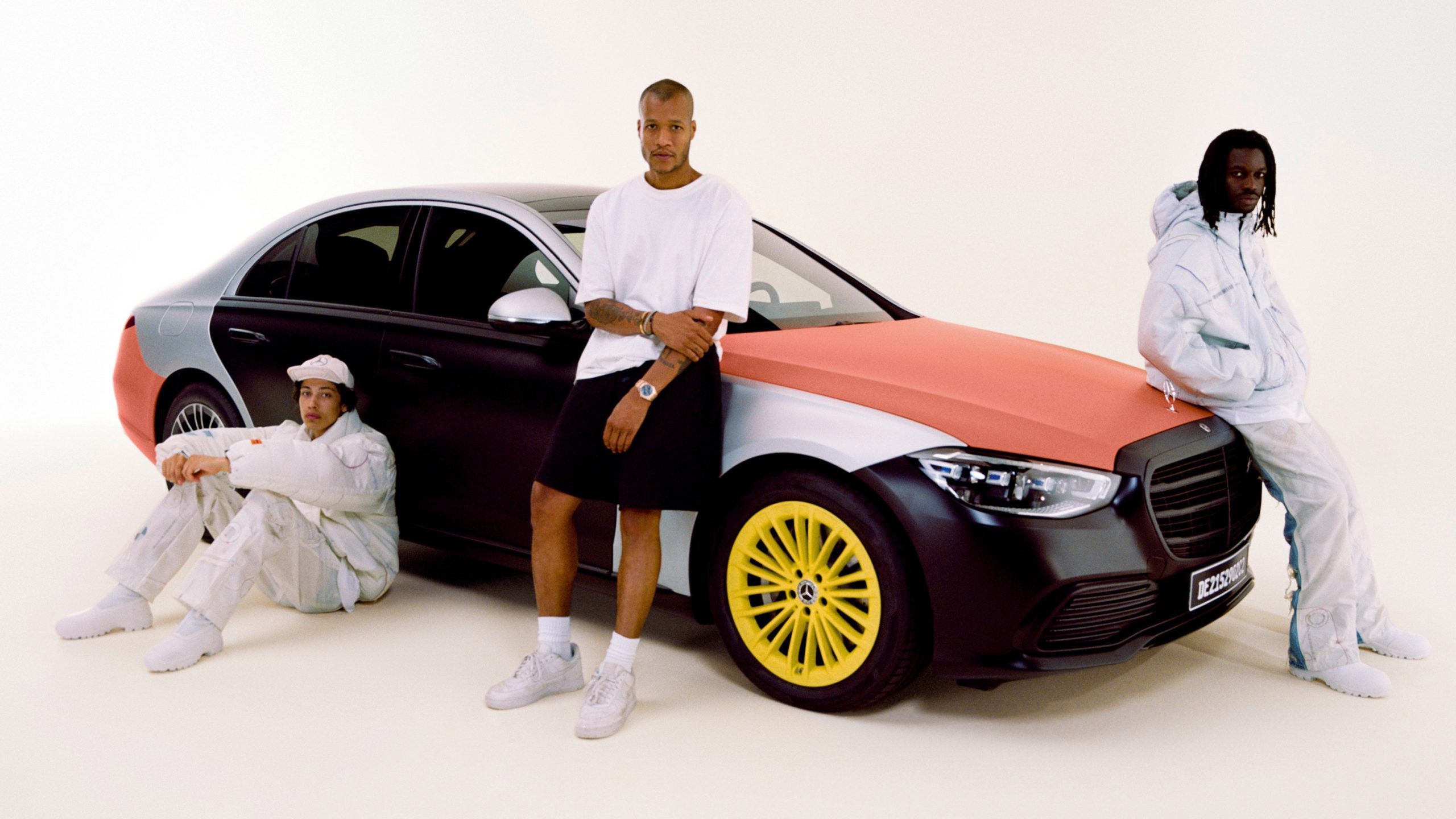Mercedes-Benz x Heron Preston entwerfen aufblasbare Airbags zum anziehen
