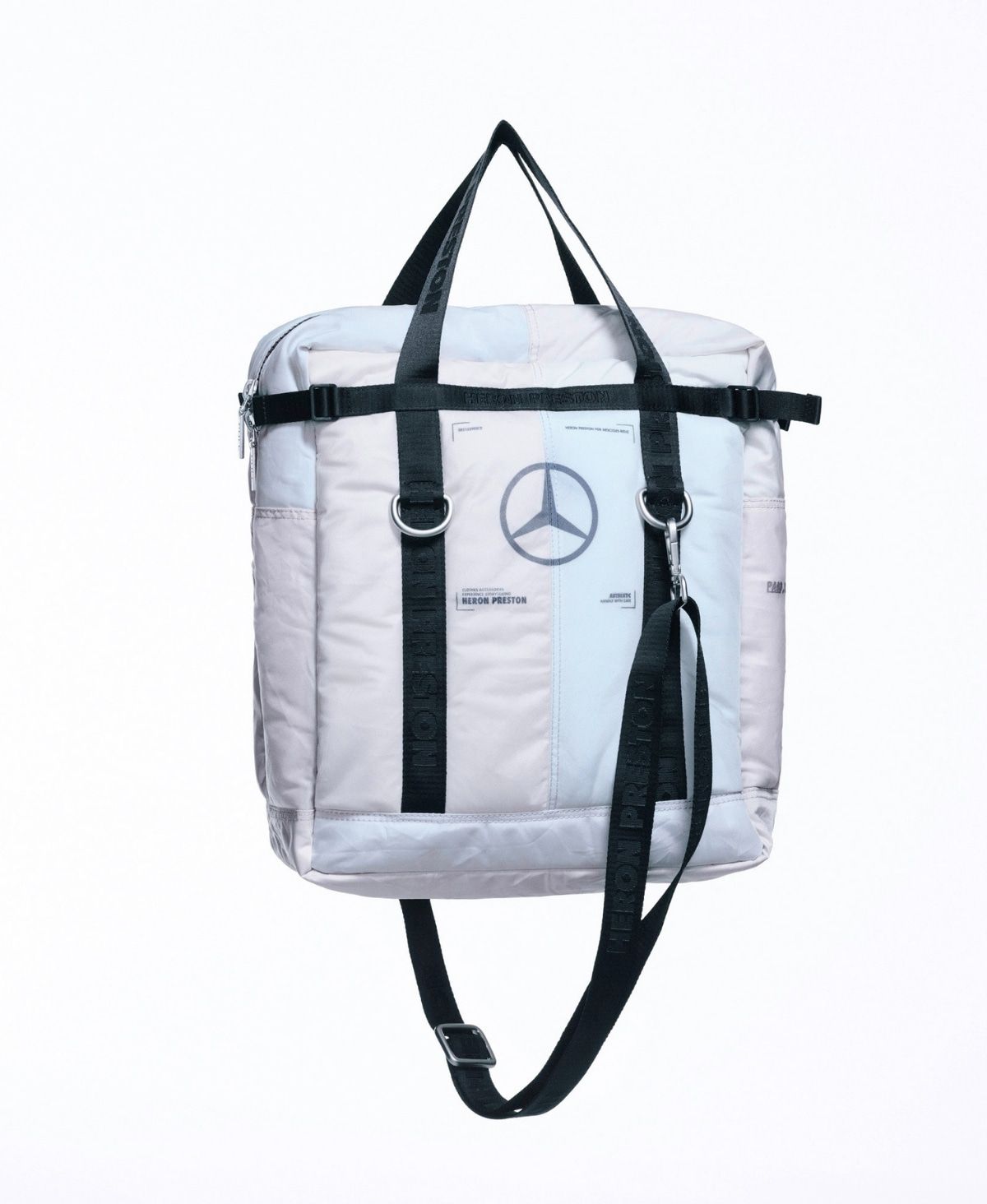 Mercedes-Benz x Heron Preston entwerfen aufblasbare Airbags zum anziehen