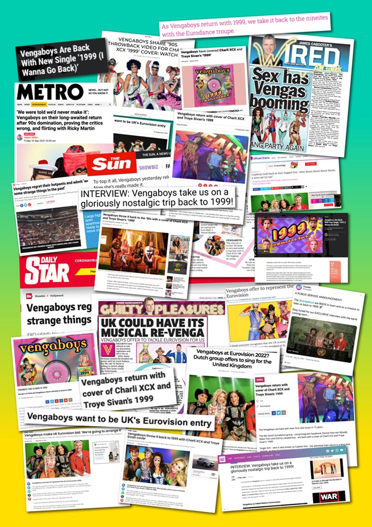 Die 90er-Jahre-Ikonen Vengaboys haben einen neuen Partyhit!