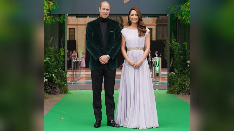 Starker Auftritt: Prinz William und Herzogin Kate beim Earthshot Prize 2021. (stk/spot)